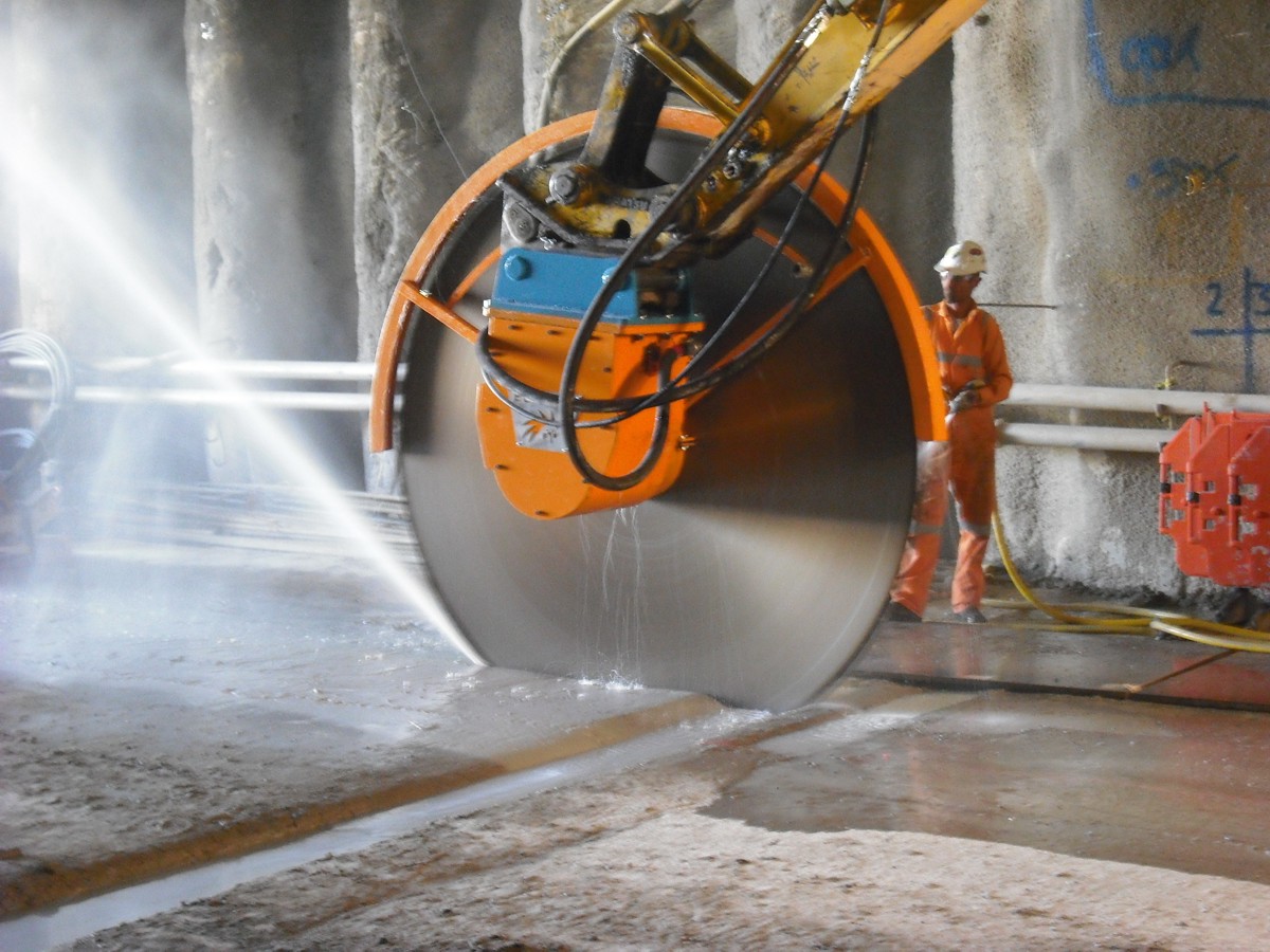 Karot Beton Kesme İşlemi