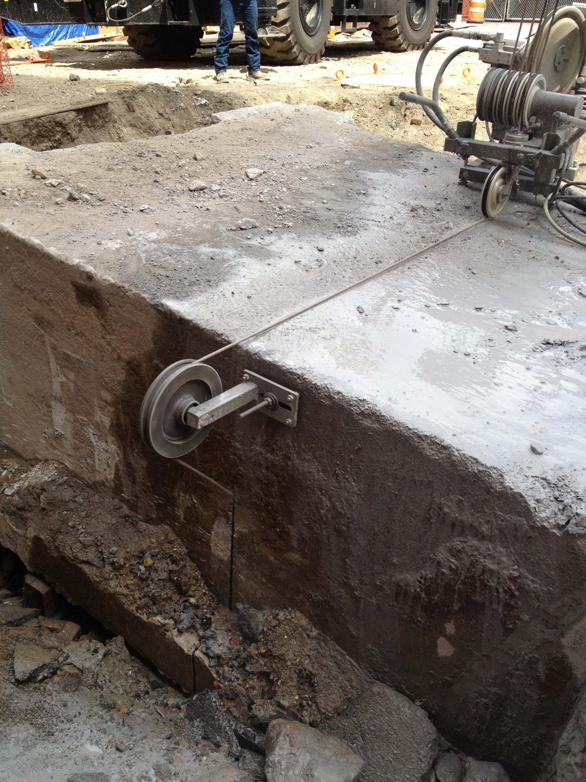 Beton Halatlı Tel ile Kesme